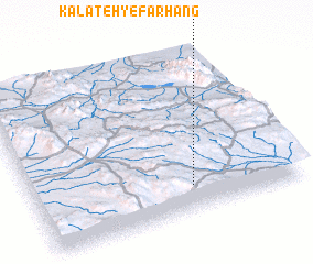 3d view of Kalāteh-ye Farhang