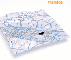 3d view of Taqīābād