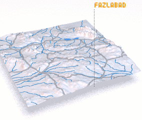 3d view of Fazlābād