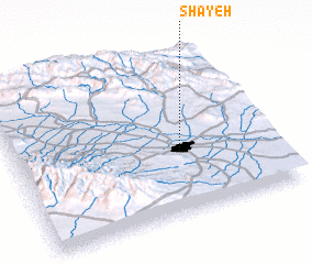 3d view of Shāyeh