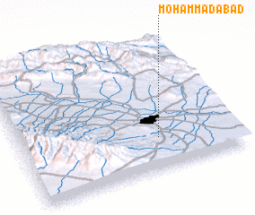 3d view of Moḩammadābād