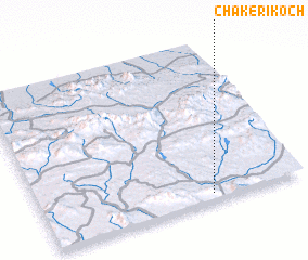 3d view of Chākerī Koch