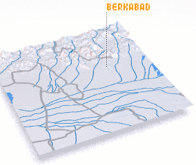 3d view of Berkābād