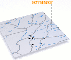 3d view of Oktyabr\