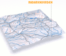 3d view of Mādar Khvordeh