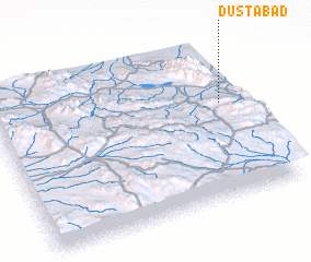 3d view of Dūstābād