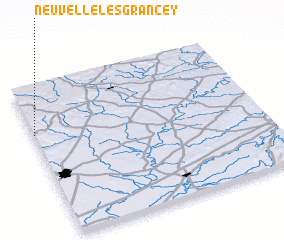 3d view of Neuvelle-lès-Grancey