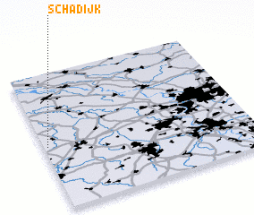 3d view of Schadijk