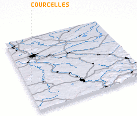 3d view of Courcelles