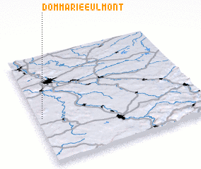 3d view of Dommarie-Eulmont