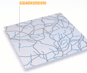 3d view of Gidan Konkoni