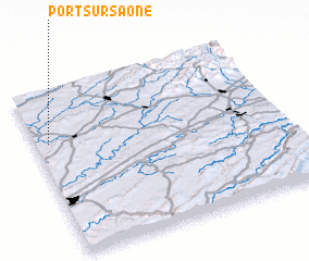 3d view of Port-sur-Saône