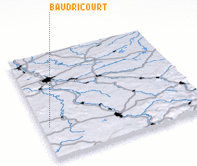 3d view of Baudricourt