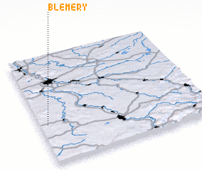 3d view of Blémery