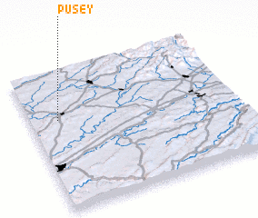 3d view of Pusey