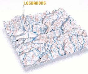 3d view of Les Barons