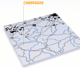 3d view of Champagne