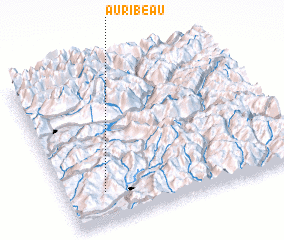 3d view of Auribeau