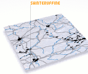 3d view of Sainte-Ruffine