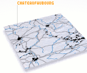 3d view of Château Faubourg