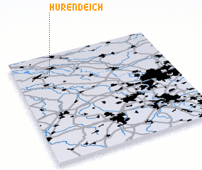 3d view of Hurendeich