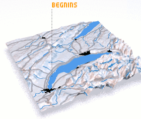 3d view of Begnins