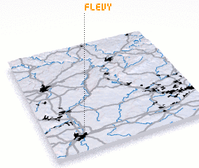 3d view of Flévy