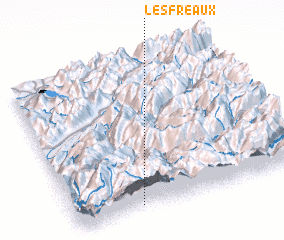 3d view of Les Fréaux