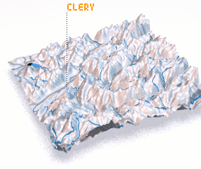 3d view of Cléry