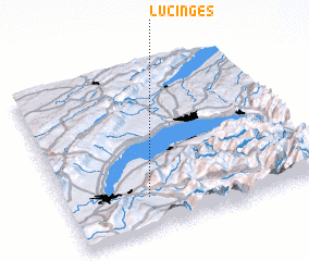 3d view of Lucinges