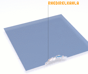 3d view of Rhedir el Kahla