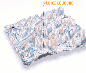 3d view of Albiez-le-Jeune