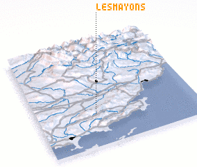 3d view of Les Mayons