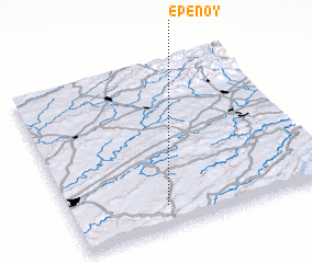 3d view of Épenoy