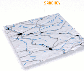 3d view of Sanchey
