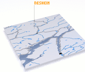 3d view of Nesheim