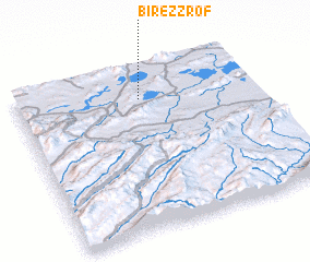 3d view of Bir ez Zrof