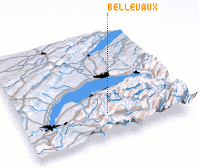 3d view of Bellevaux