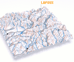 3d view of La Foux