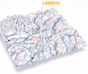 3d view of LʼAbbaye