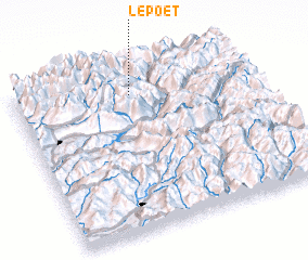 3d view of Le Poët