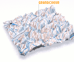3d view of Grand-Coeur