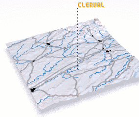 3d view of Clerval