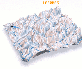 3d view of Les Prés