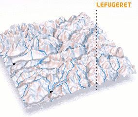 3d view of Le Fugeret