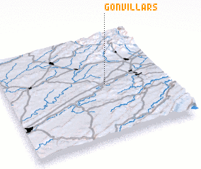 3d view of Gonvillars