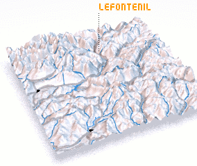 3d view of Le Fontenil
