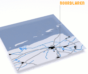 3d view of Noordlaren