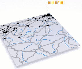 3d view of Mülheim