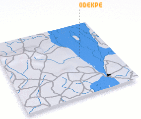 3d view of Odekpe